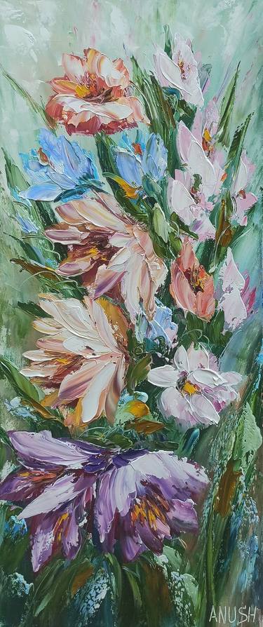 Original Modern Floral Paintings by Narinart Armgallery