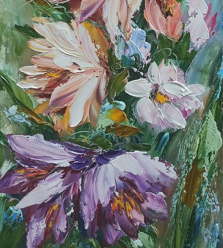 Original Modern Floral Painting by Narinart Armgallery