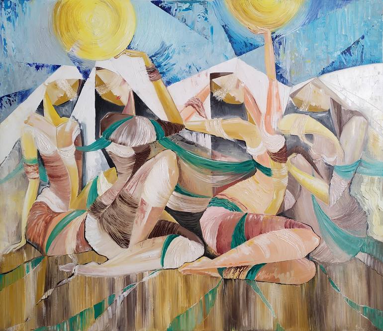 Original Abstract Music Paintings by Narinart Armgallery