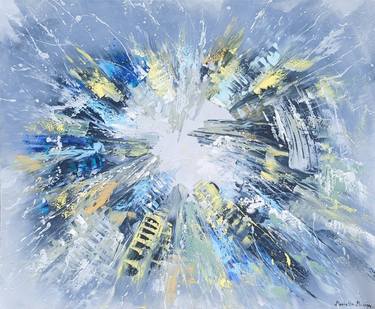 Original Abstract Cities Paintings by Narinart Armgallery