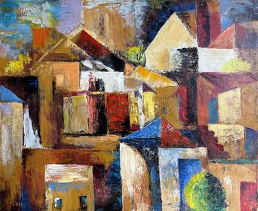Original Modern Cities Paintings by Narinart Armgallery