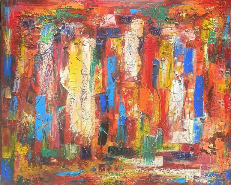 Seyran Gasparyan/Joyful Sunday Painting by Narinart Armgallery ...