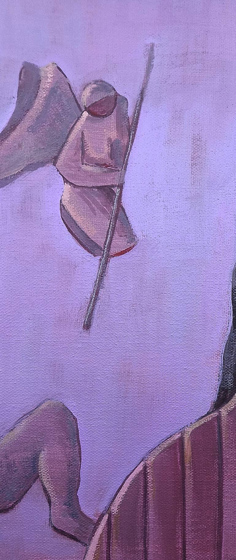 Original Expressionism Portrait Painting by Narinart Armgallery