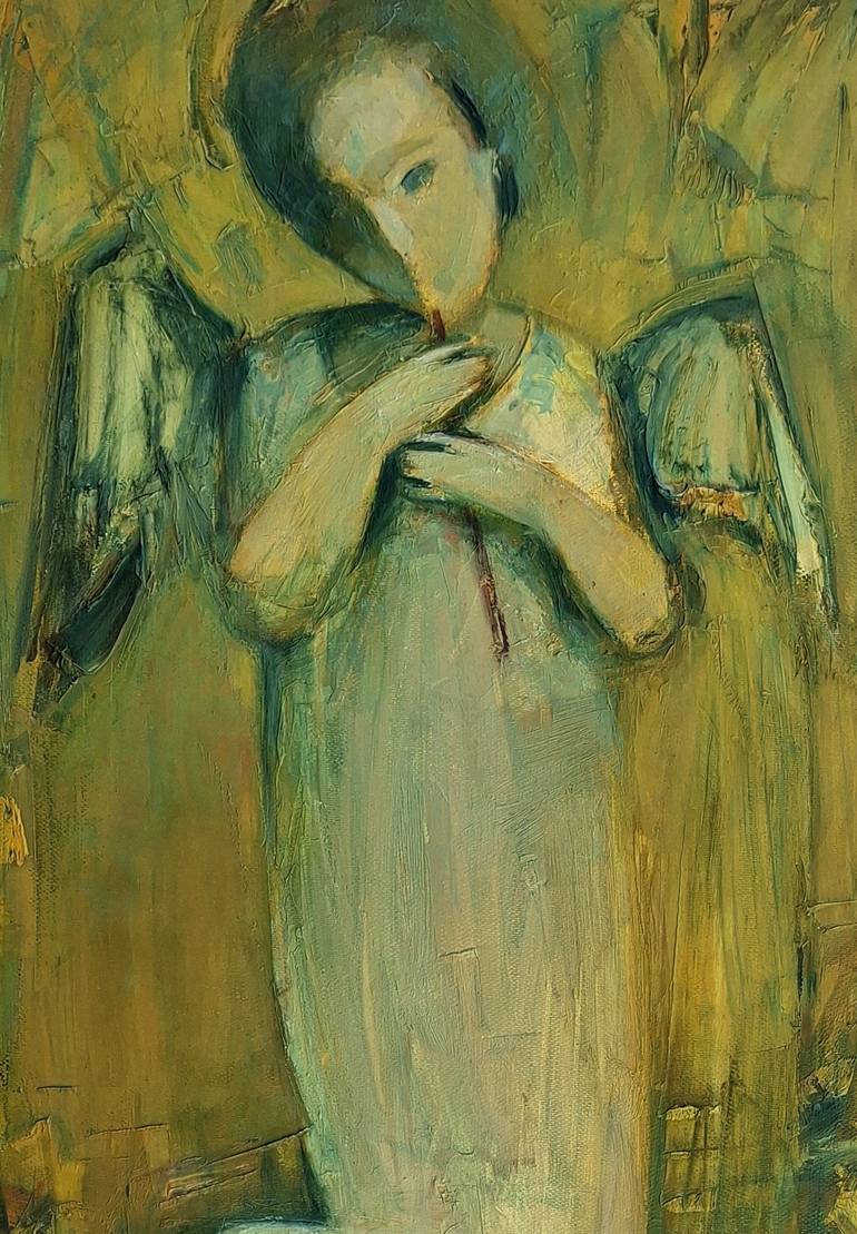 Original Impressionism Religion Painting by Narinart Armgallery