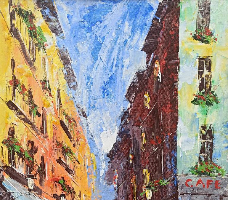 Original Impressionism Cities Painting by Narinart Armgallery