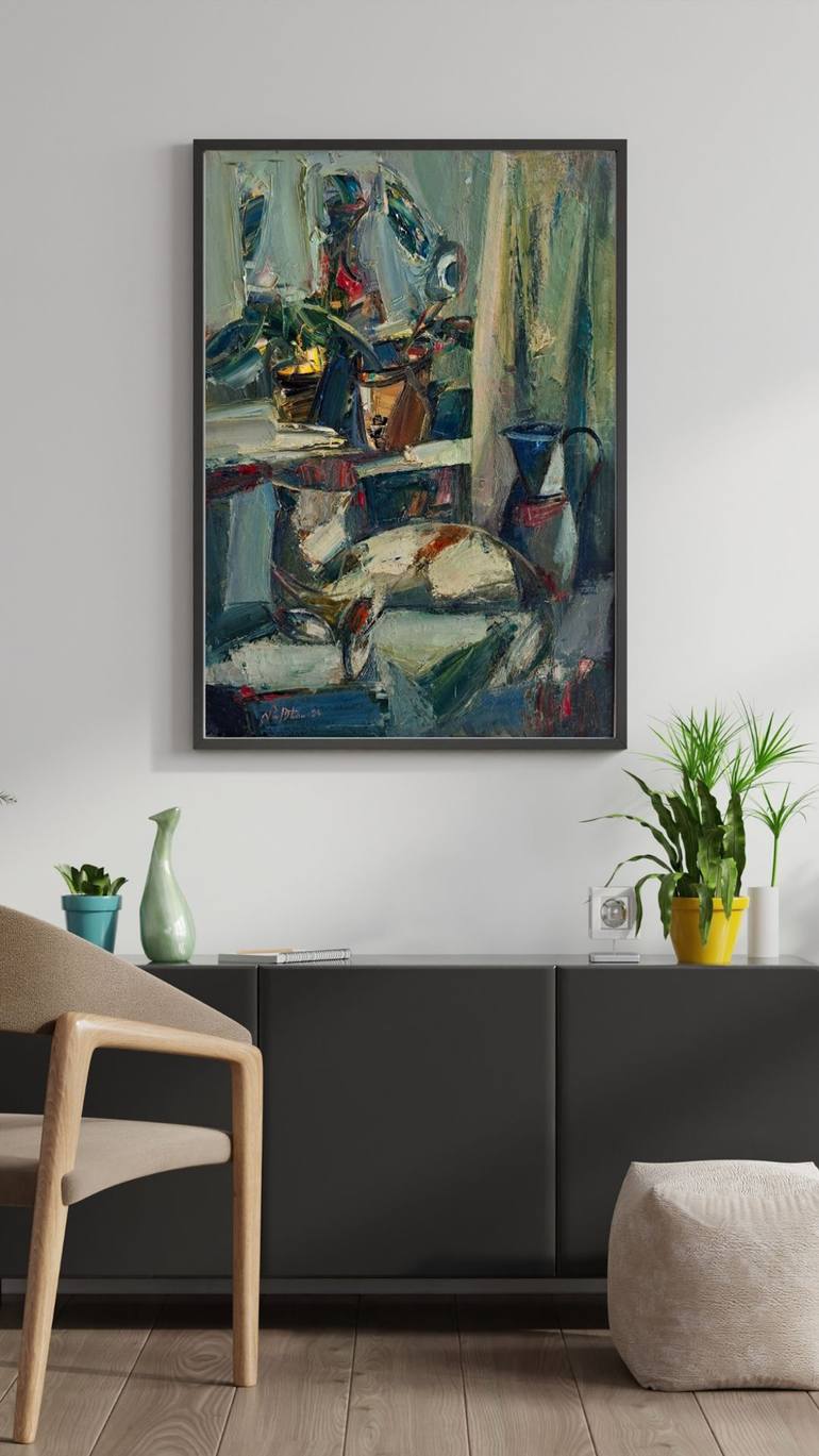 Original Abstract Animal Painting by Narinart Armgallery