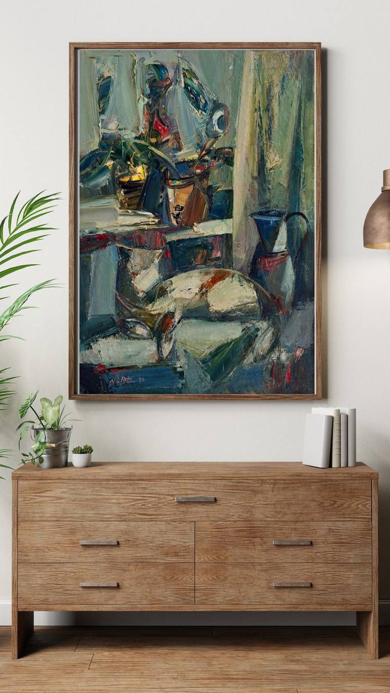 Original Abstract Animal Painting by Narinart Armgallery