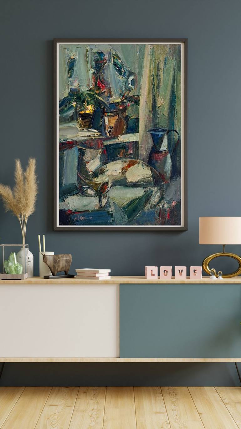 Original Abstract Animal Painting by Narinart Armgallery