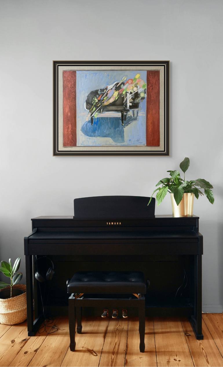 Original Impressionism Music Painting by Narinart Armgallery
