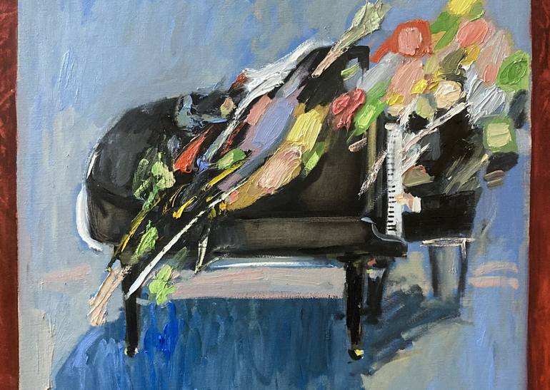 Original Impressionism Music Painting by Narinart Armgallery