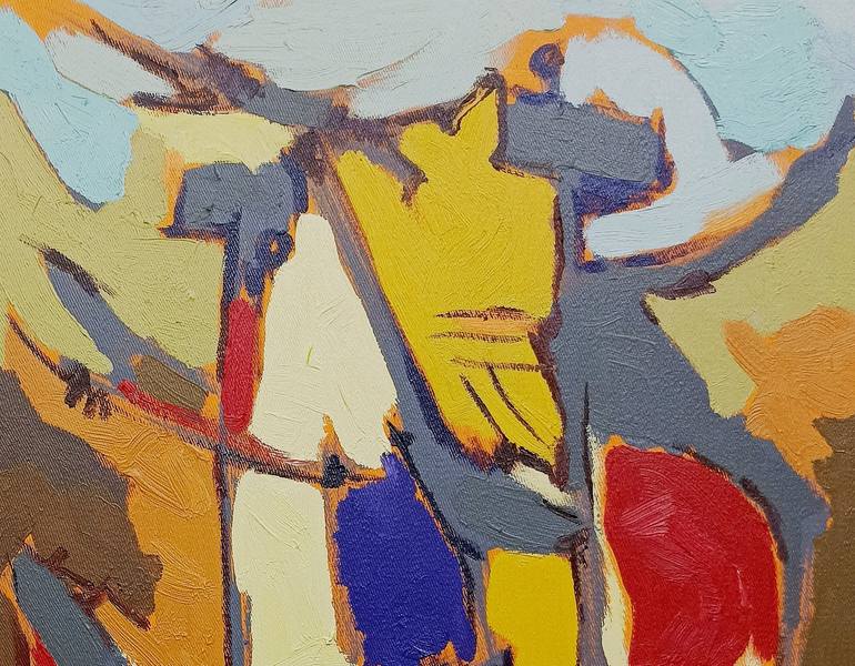 Original Modernism Abstract Painting by Narinart Armgallery