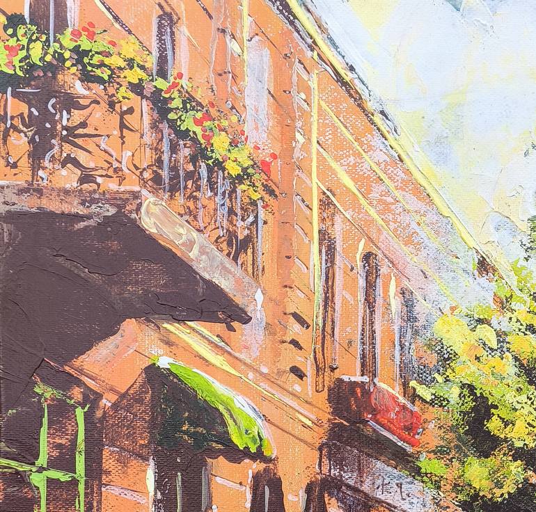 Original Impressionism Cities Painting by Narinart Armgallery
