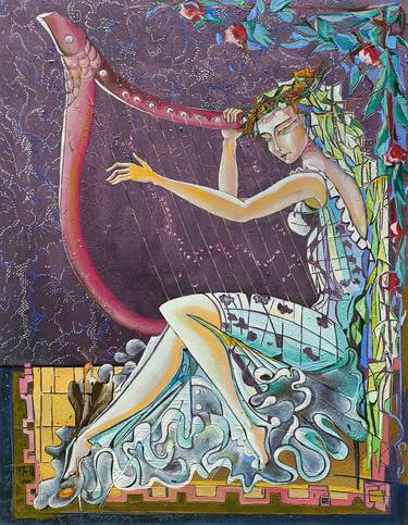 Original Modern Music Paintings by Narinart Armgallery