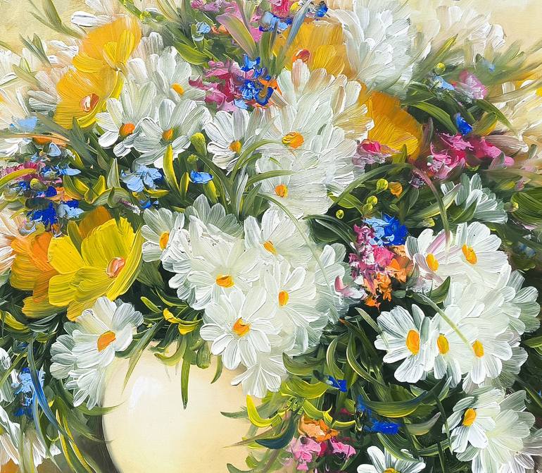 Original Modern Floral Painting by Narinart Armgallery