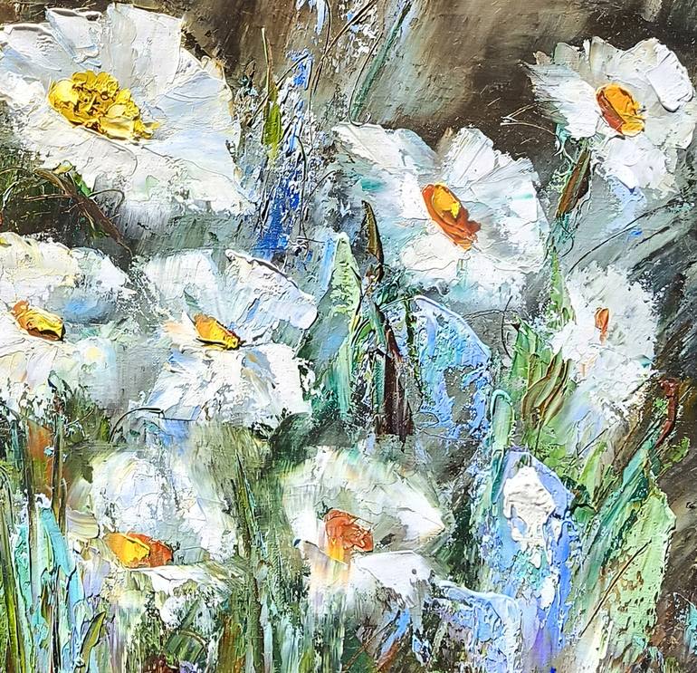 Original Impressionism Floral Painting by Narinart Armgallery