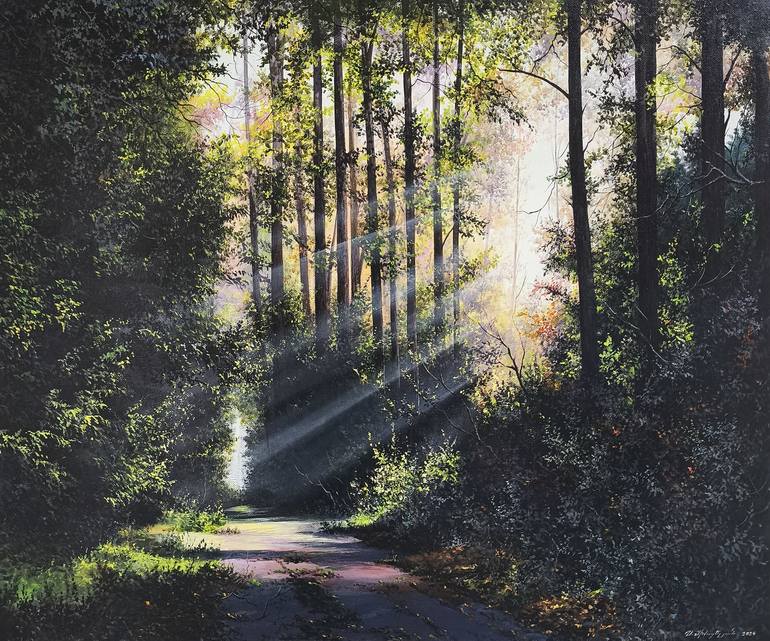 Original Realism Landscape Paintings by Narinart Armgallery