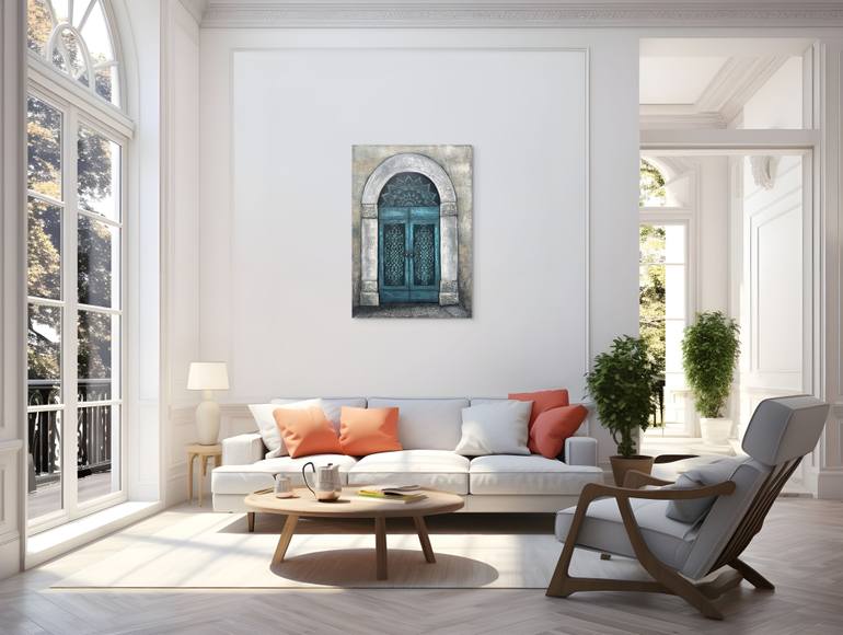 Original Impressionism Architecture Painting by Narinart Armgallery