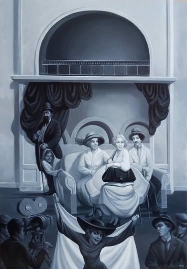 Original Surrealism Portrait Paintings by Narinart Armgallery