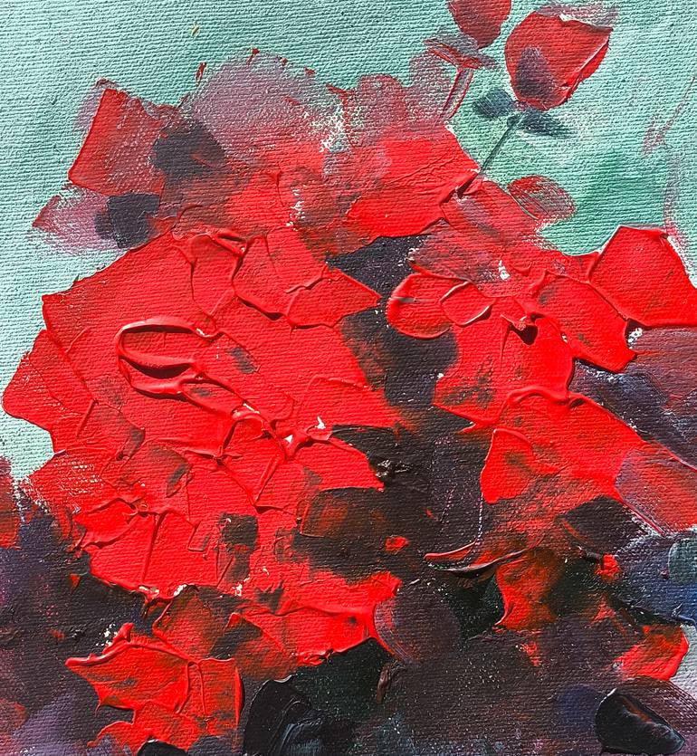 Original Impressionism Floral Painting by Narinart Armgallery