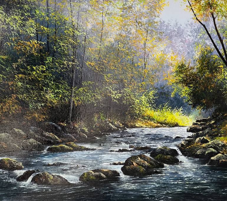 Original Realism Landscape Painting by Narinart Armgallery