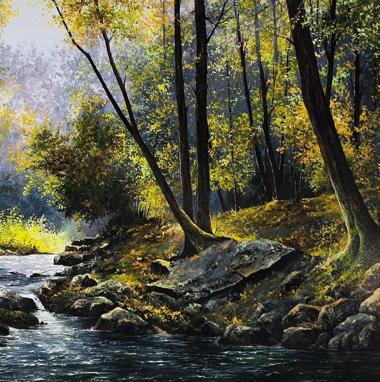 Original Realism Landscape Painting by Narinart Armgallery