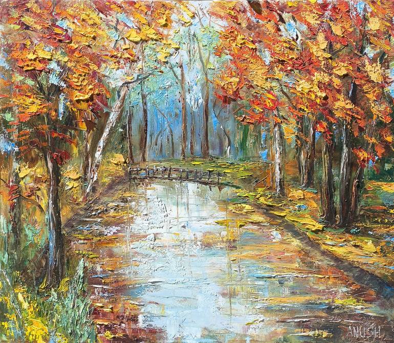 Original Impressionism Landscape Paintings by Narinart Armgallery
