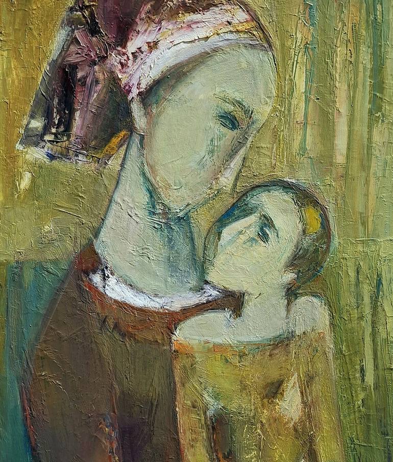 Original Abstract Family Painting by Narinart Armgallery