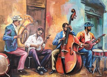 Original Modern Music Paintings by Narinart Armgallery