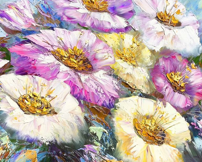 Original Impressionism Floral Painting by Narinart Armgallery