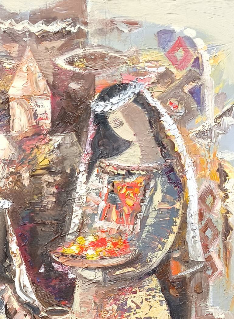 Original Abstract People Painting by Narinart Armgallery