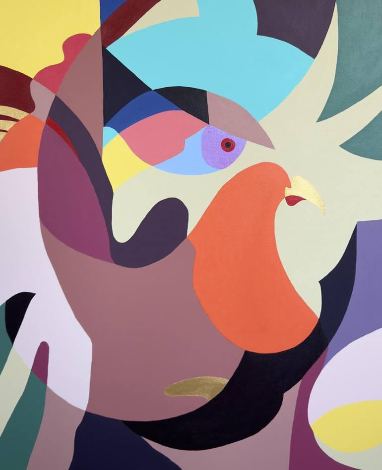 Original Abstract Animal Painting by Narinart Armgallery