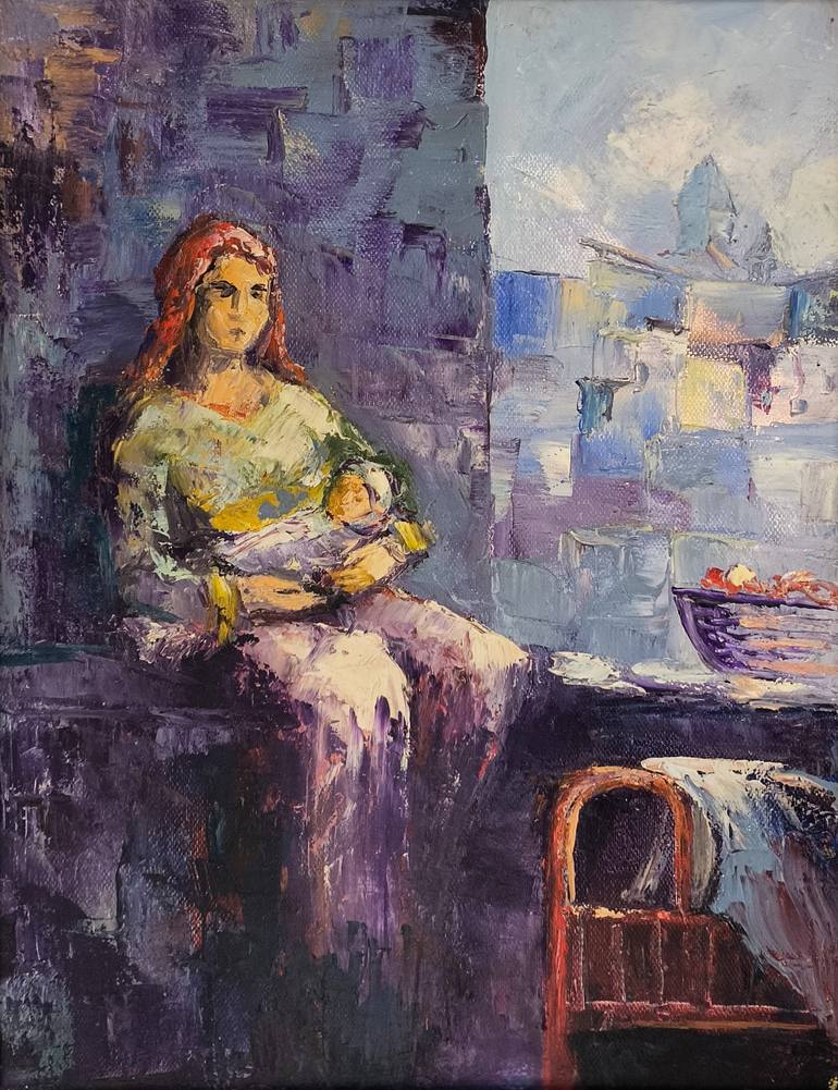 Original Abstract Expressionism Portrait Paintings by Narinart Armgallery