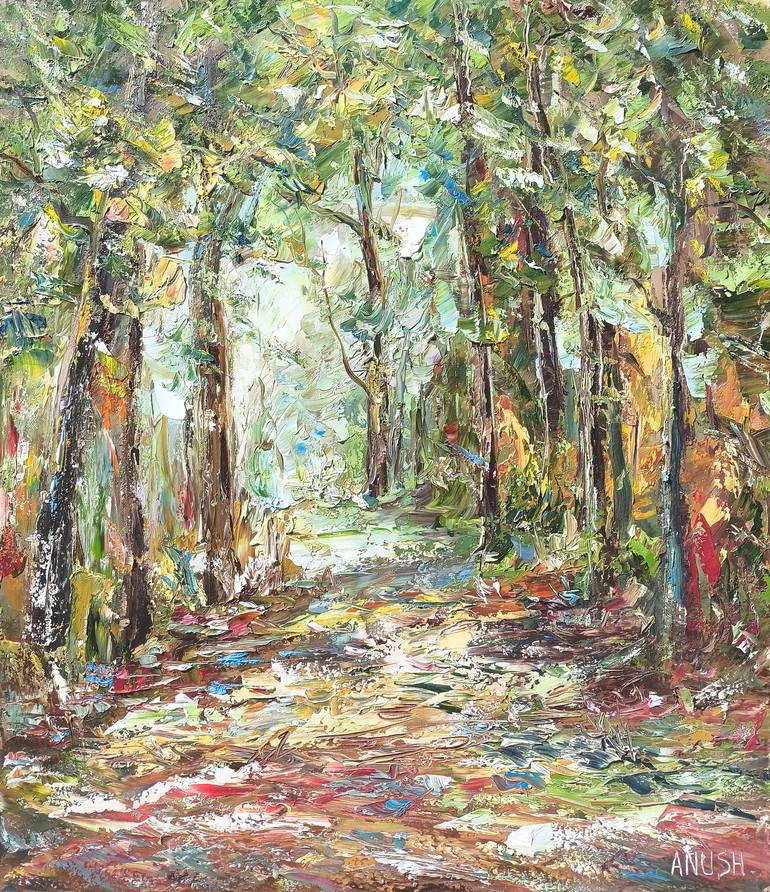 Original Impressionism Landscape Paintings by Narinart Armgallery