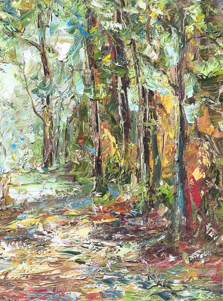 Original Impressionism Landscape Painting by Narinart Armgallery