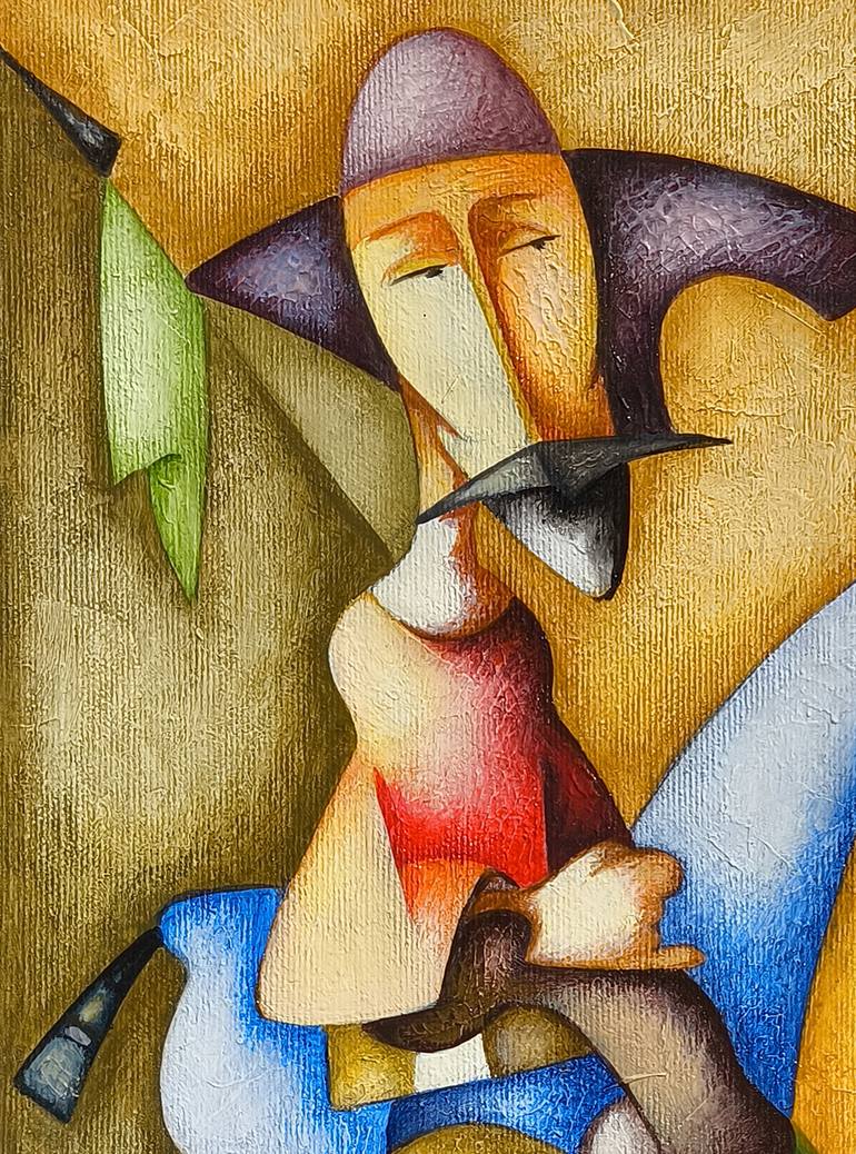 Original Figurative Men Painting by Narinart Armgallery