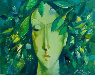 Original Figurative Women Paintings by Narinart Armgallery