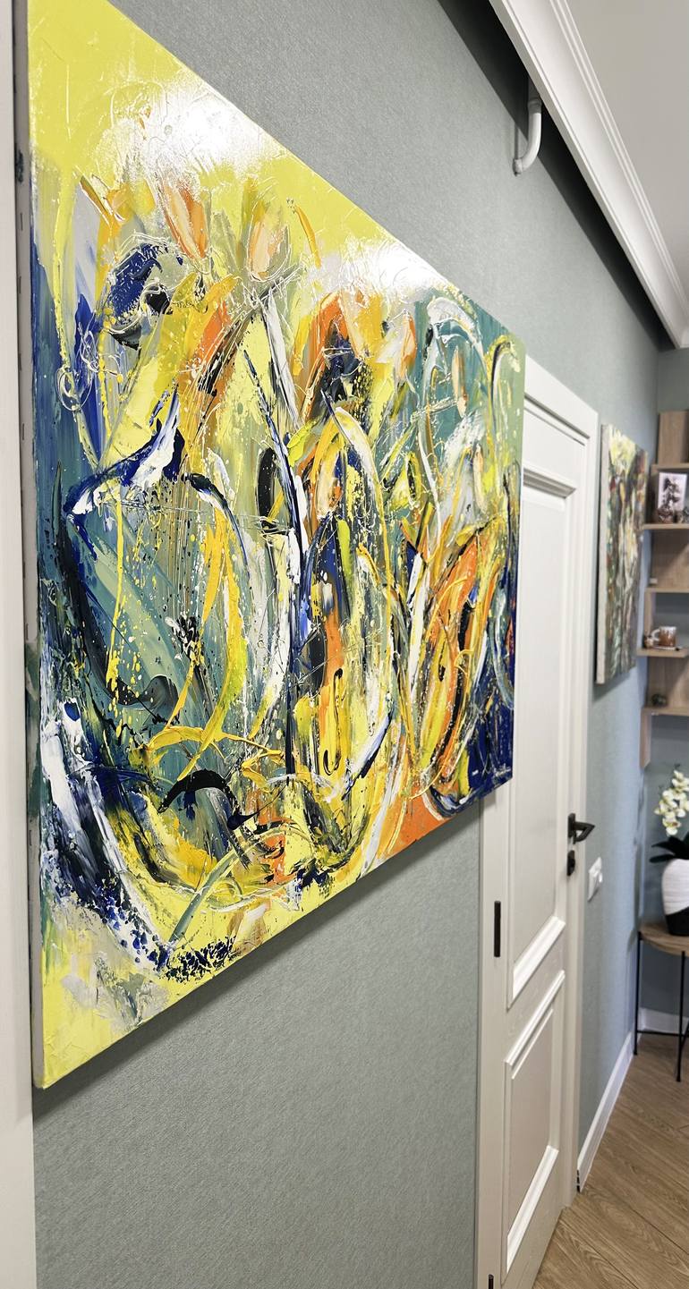 Original Abstract Music Painting by Narinart Armgallery