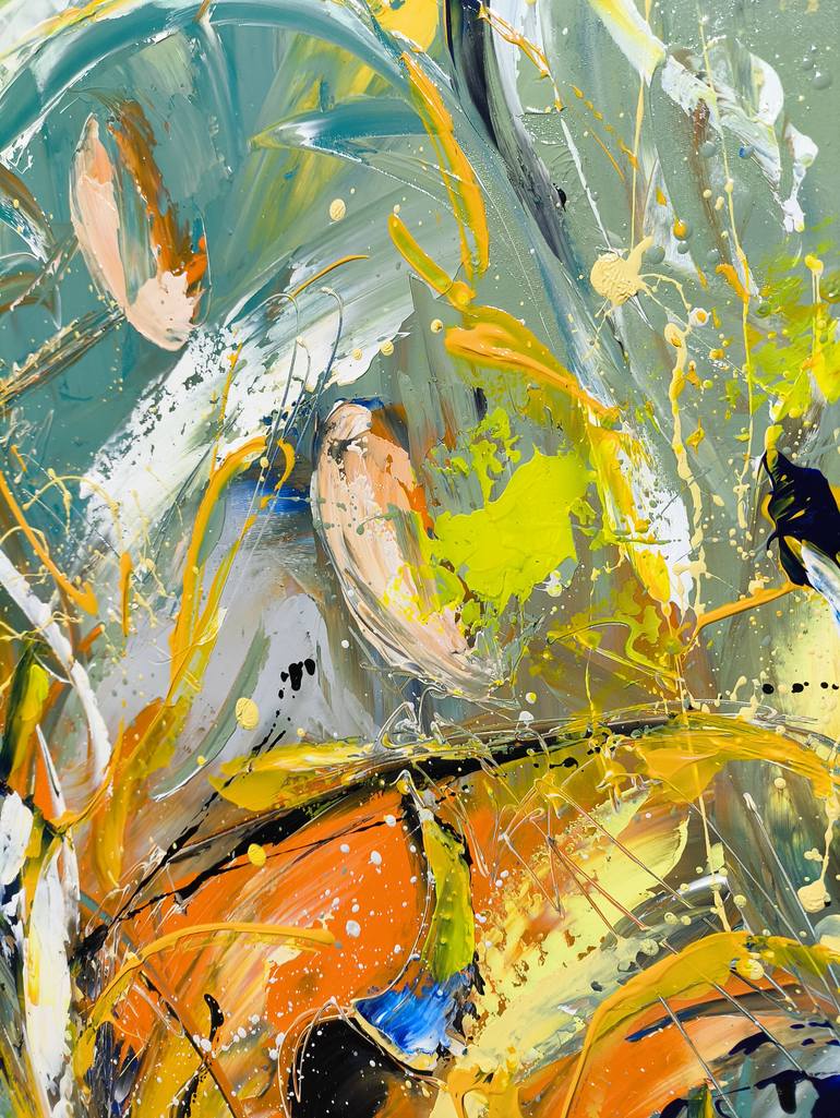 Original Abstract Music Painting by Narinart Armgallery