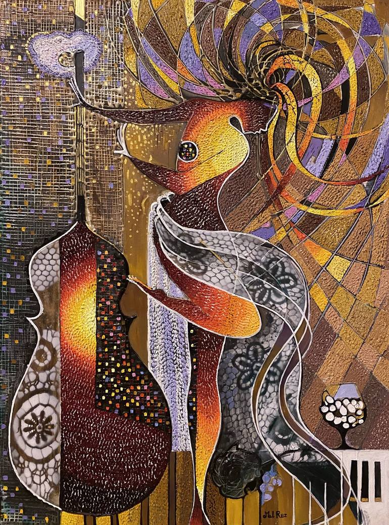 Original Modern Music Paintings by Narinart Armgallery