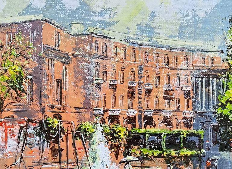 Original Impressionism Architecture Painting by Narinart Armgallery