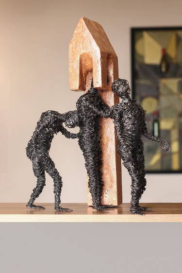 Original Figurative People Sculpture by Narinart Armgallery