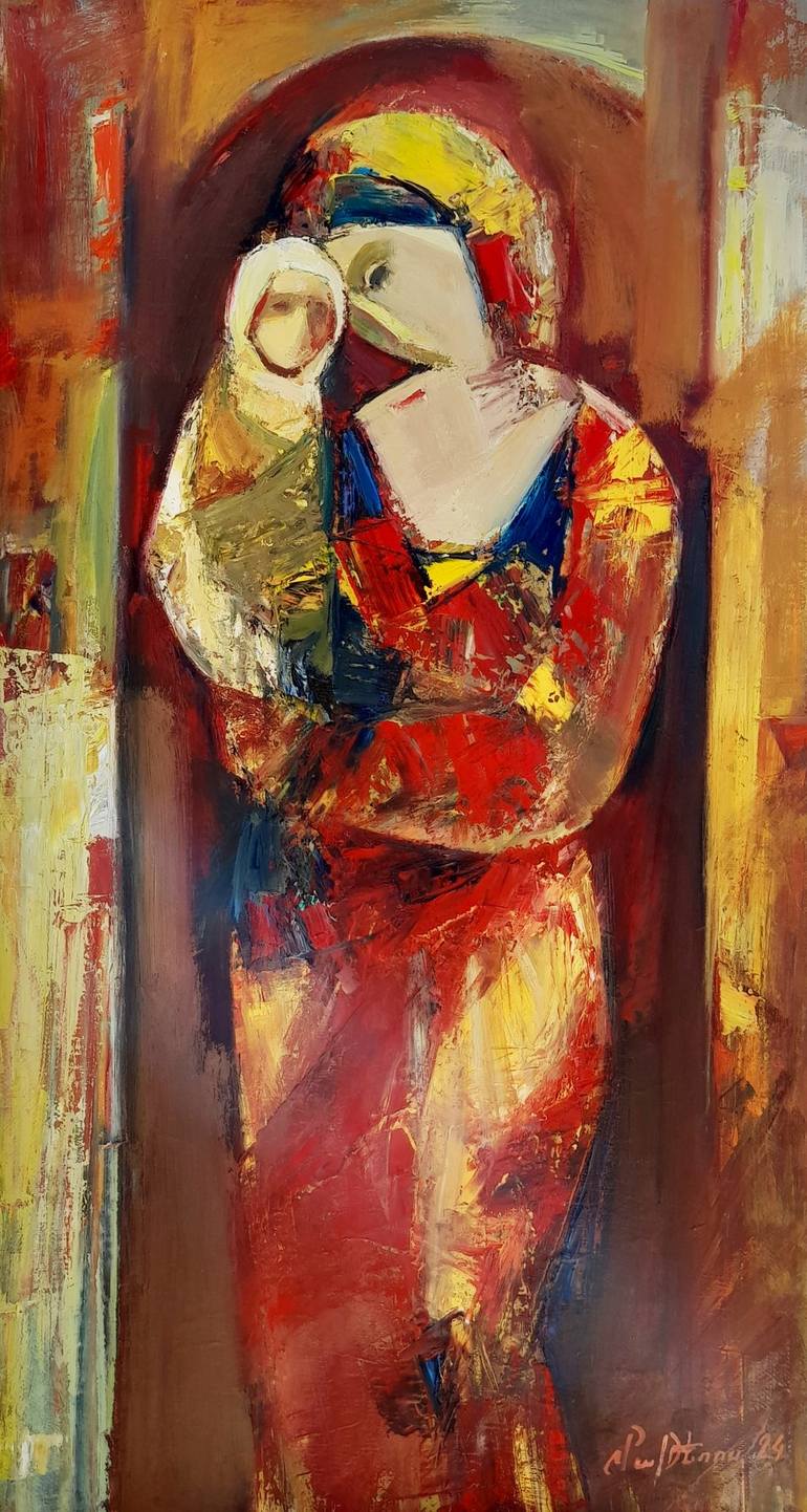 Original Abstract Expressionism Portrait Paintings by Narinart Armgallery