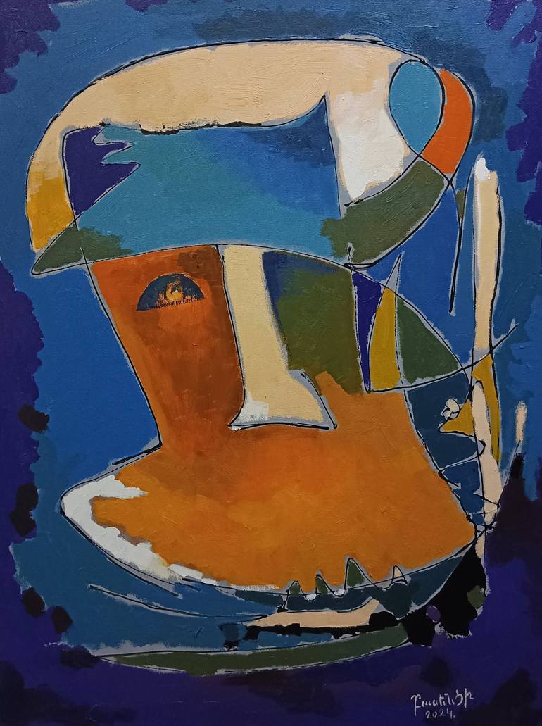 Original Modernism Abstract Paintings by Narinart Armgallery