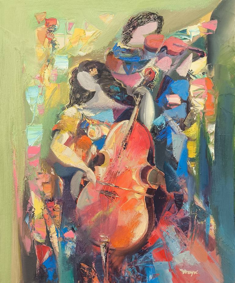 Original Modern Music Paintings by Narinart Armgallery