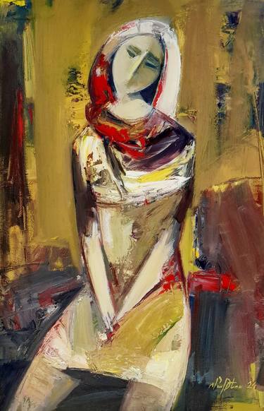 Original Impressionism Women Paintings by Narinart Armgallery