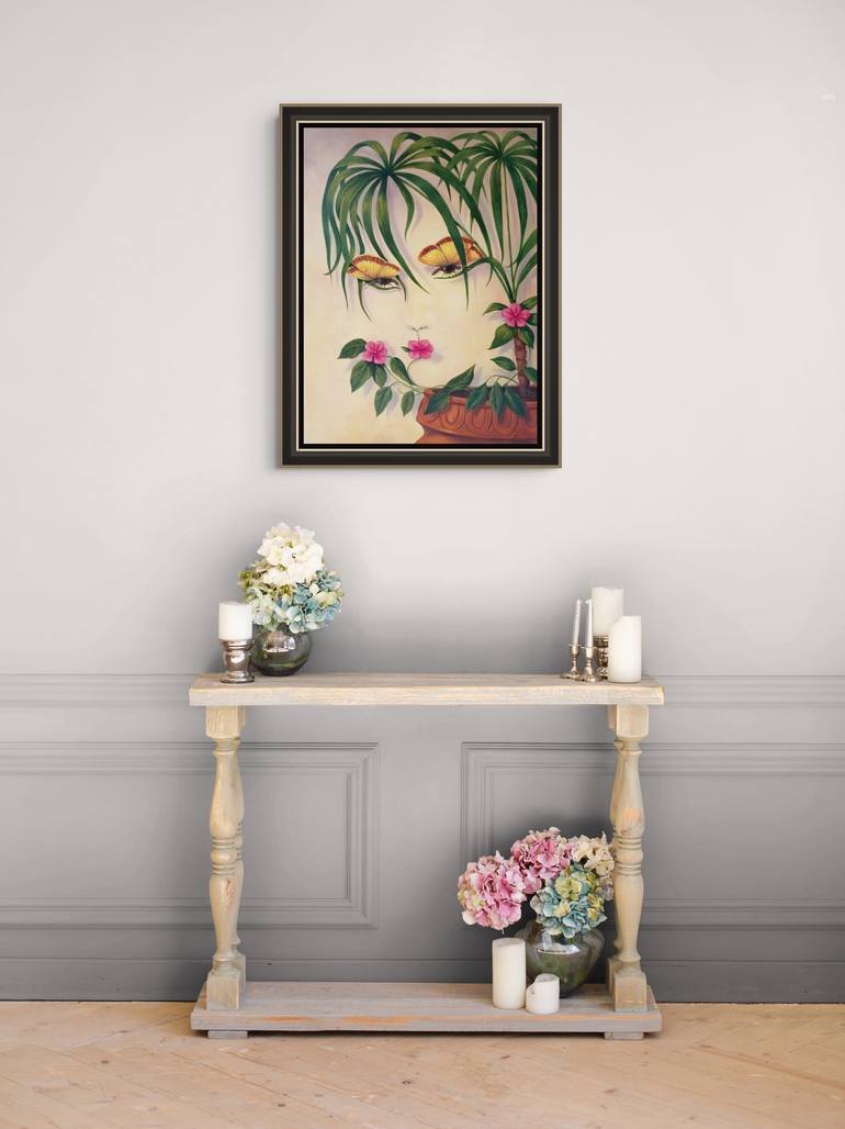 Original Surrealism Women Painting by Narinart Armgallery