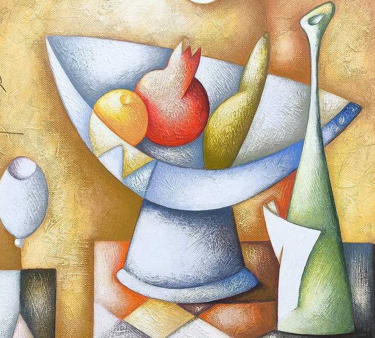 Original Abstract Still Life Painting by Narinart Armgallery