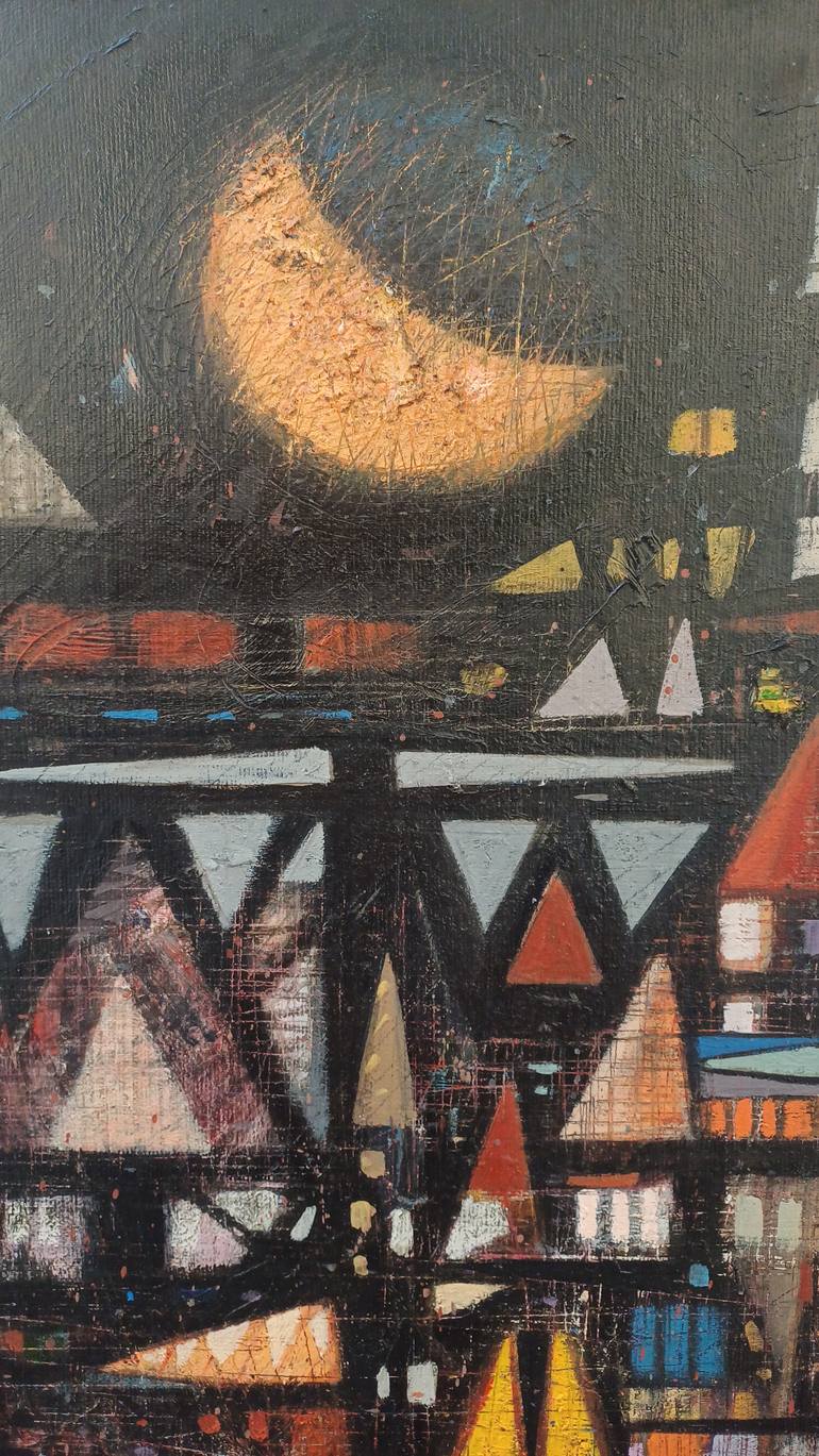 Original Impressionism Cities Painting by Narinart Armgallery