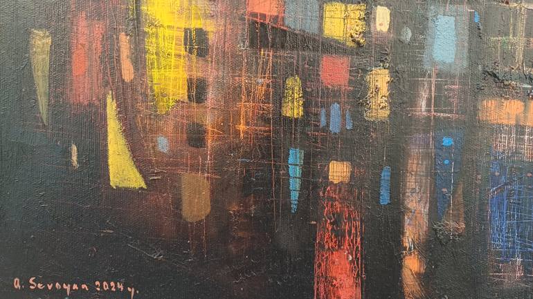 Original Impressionism Cities Painting by Narinart Armgallery