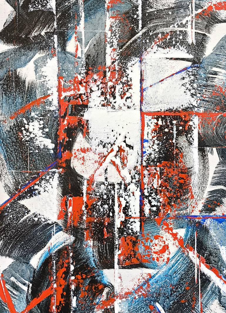 Original Modernism Abstract Painting by Narinart Armgallery